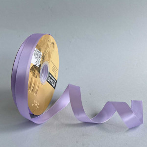 Лента атлас Ding Xin 2.5 см * 90 м - #0430 Лавандовый